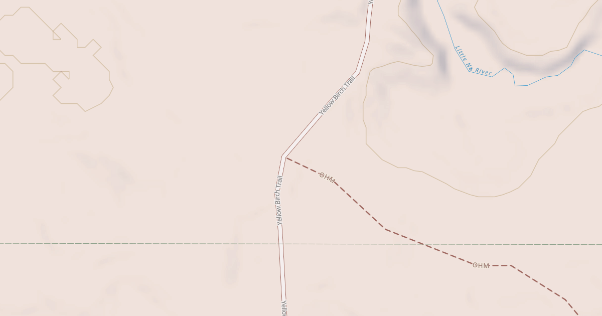 Map preview of Washington/Ramsey Trail