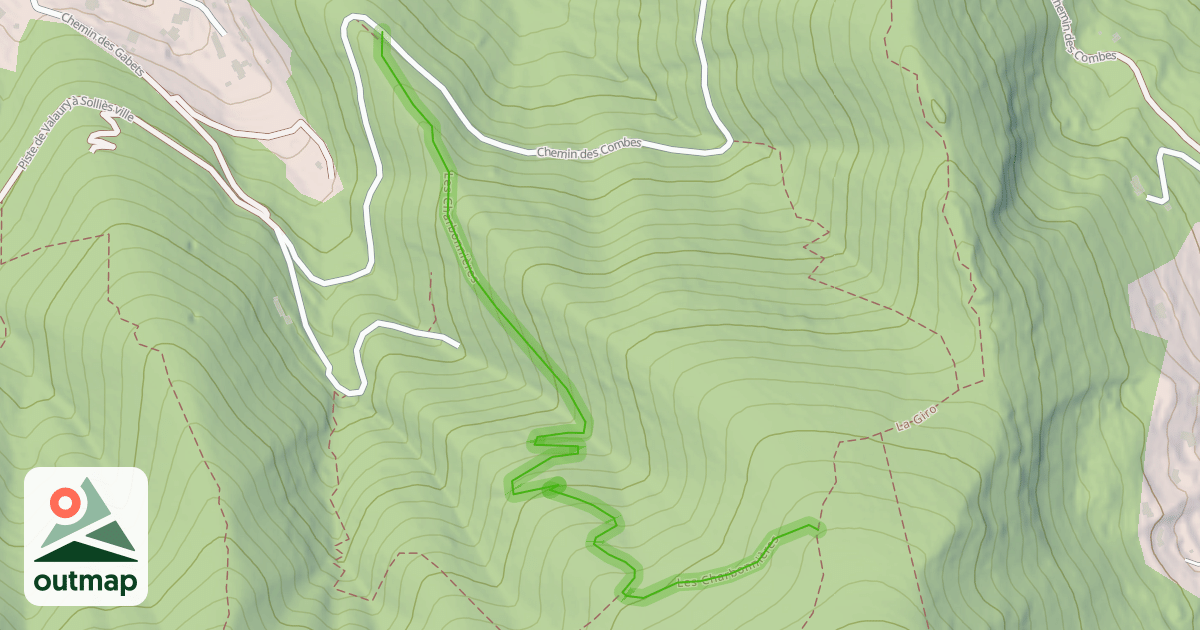 Map of Les Charbonnières