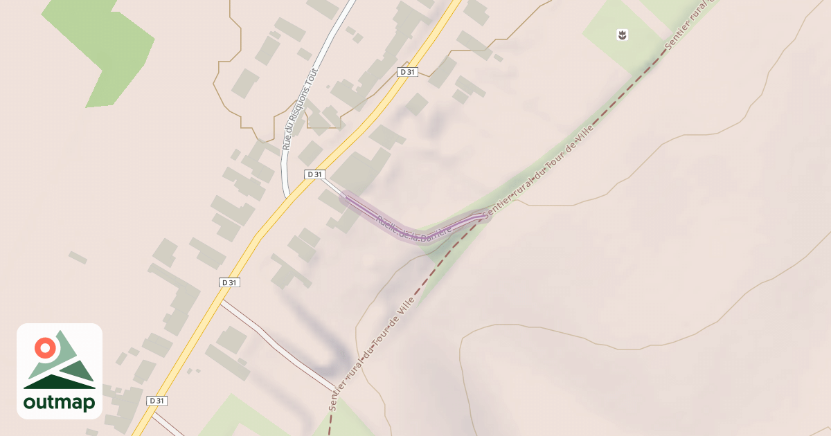 Map of Ruelle de la Barrière