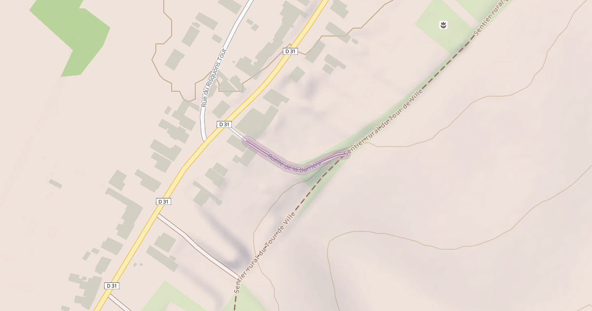 Map preview of Ruelle de la Barrière