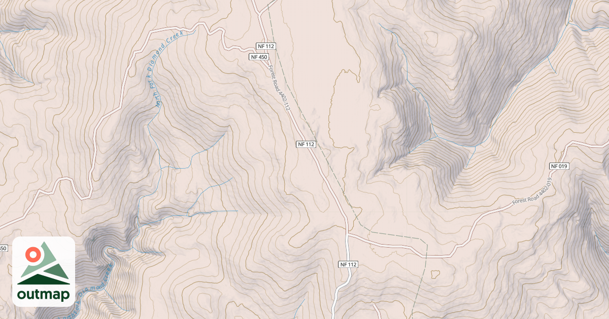 Map of BUCKSKIN