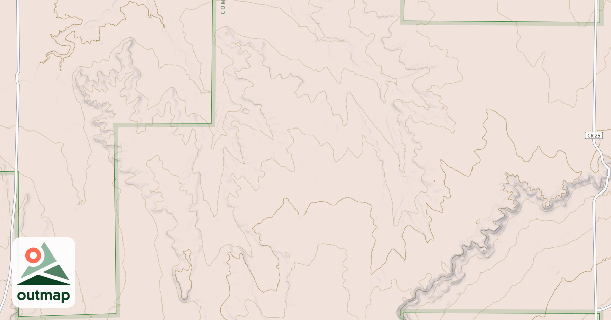 Map of PACKERS GAP