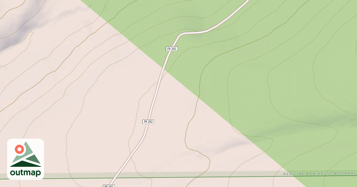 Map of CEDAR PASS JEEP RD