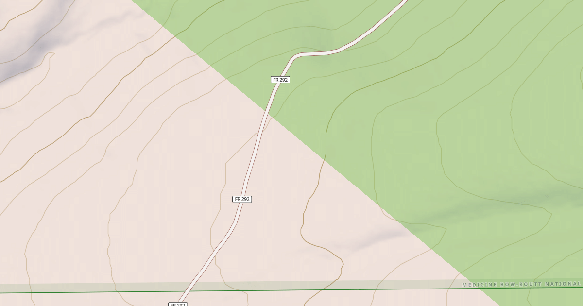 Map preview of CEDAR PASS JEEP RD