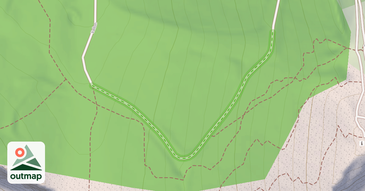 Map of Lièvre Blanc