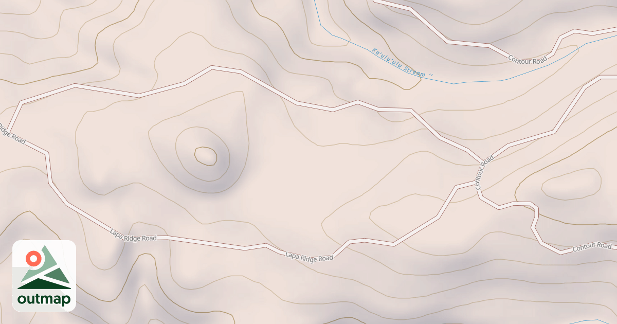 Map of Lapa Ridge Road