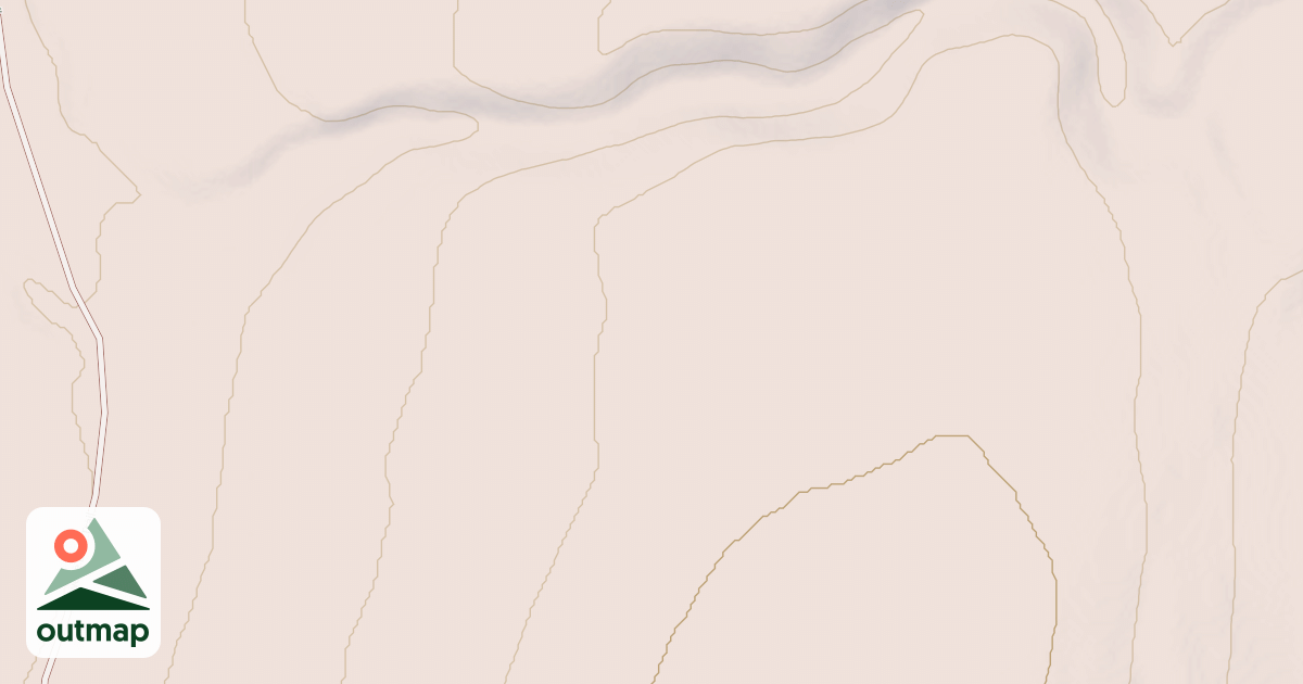 Map of Hungry Hollow Overlook - North