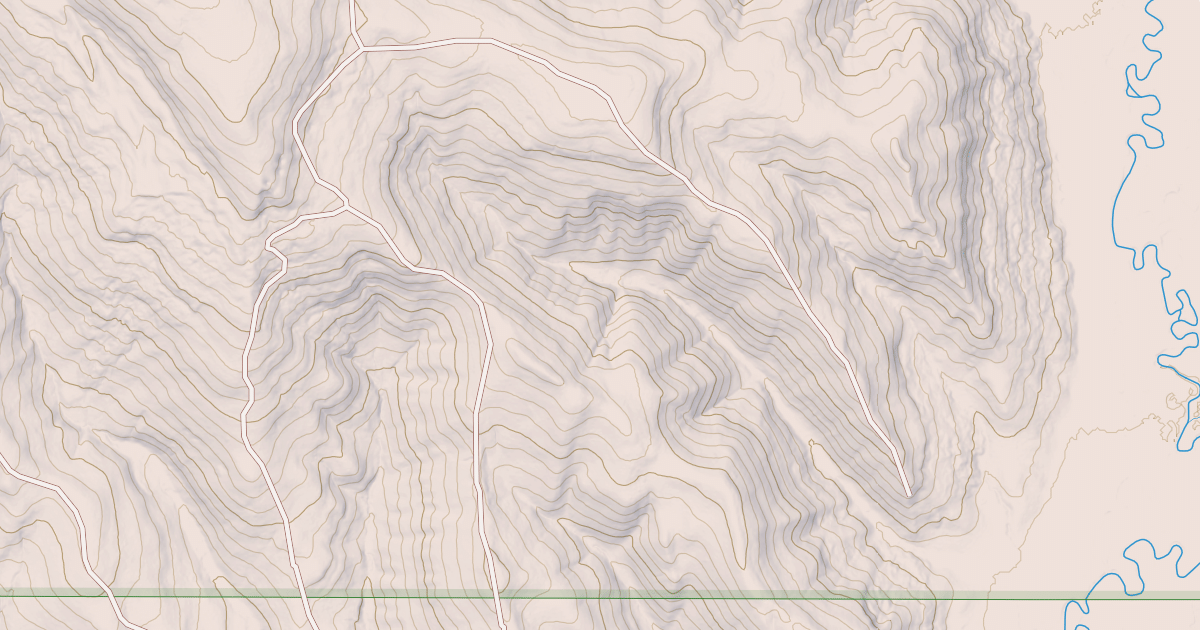 Map preview of HAMS FORK LOOP