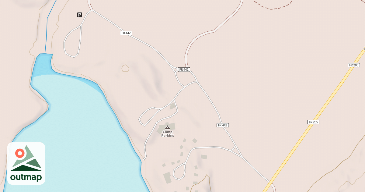 Map of CAMP PERKINS ORGANIZATI*