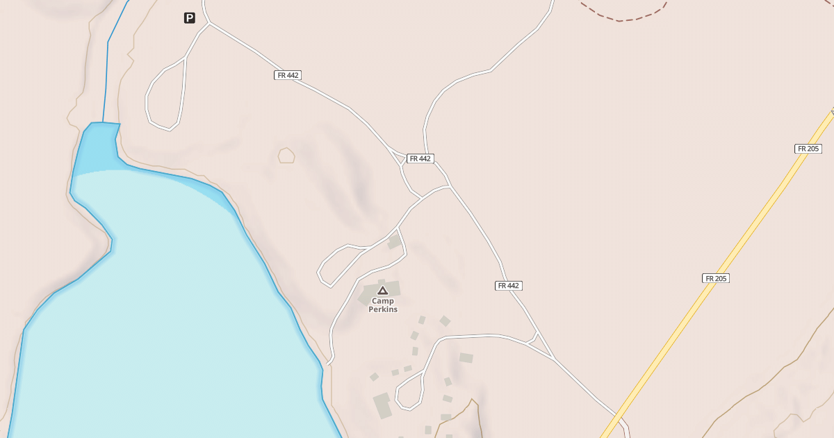 Map preview of CAMP PERKINS ORGANIZATI*