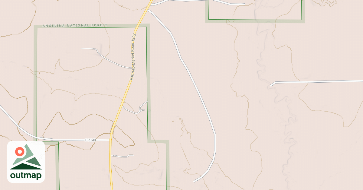 Map of STEPTOE BRANCH