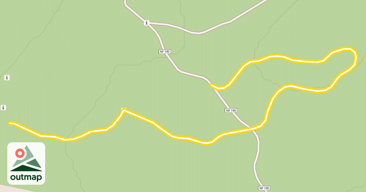 Map of Lodgepole Loops