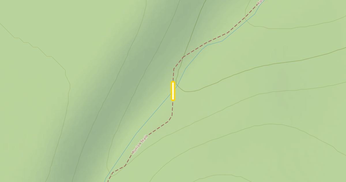 Map preview of Auriol Trail