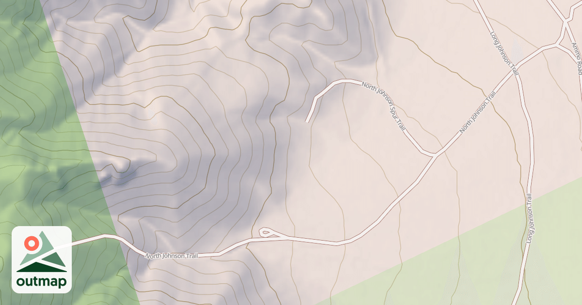 Map of NORTH JOHSTON