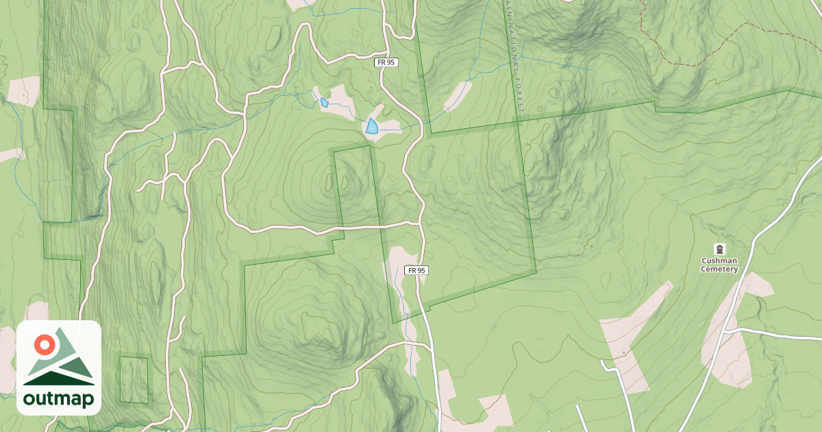 Map of DRAGON BROOK