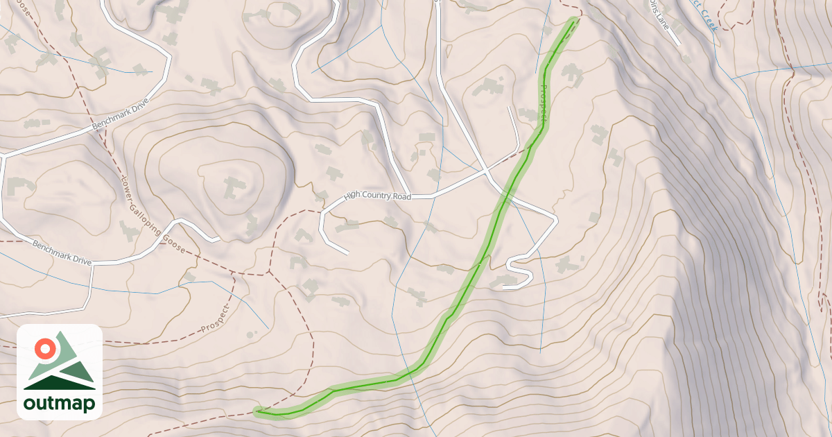 Map of Teddy's Way