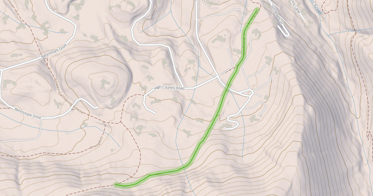 Map preview of Teddy's Way