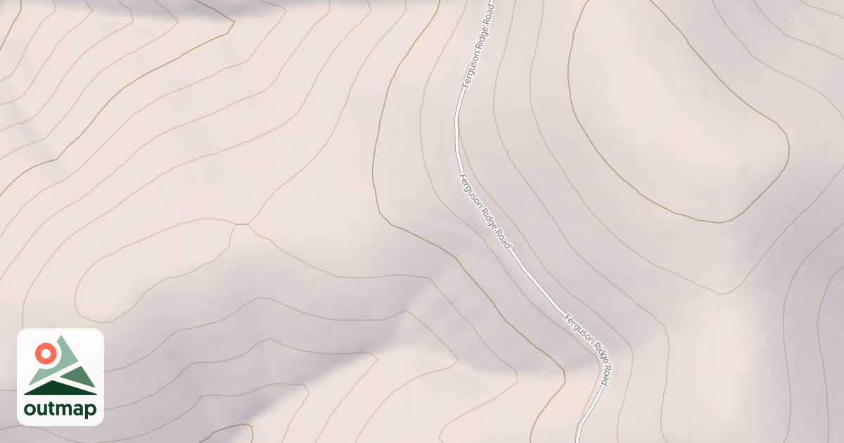 Map of FERGUSON RIDGE T2