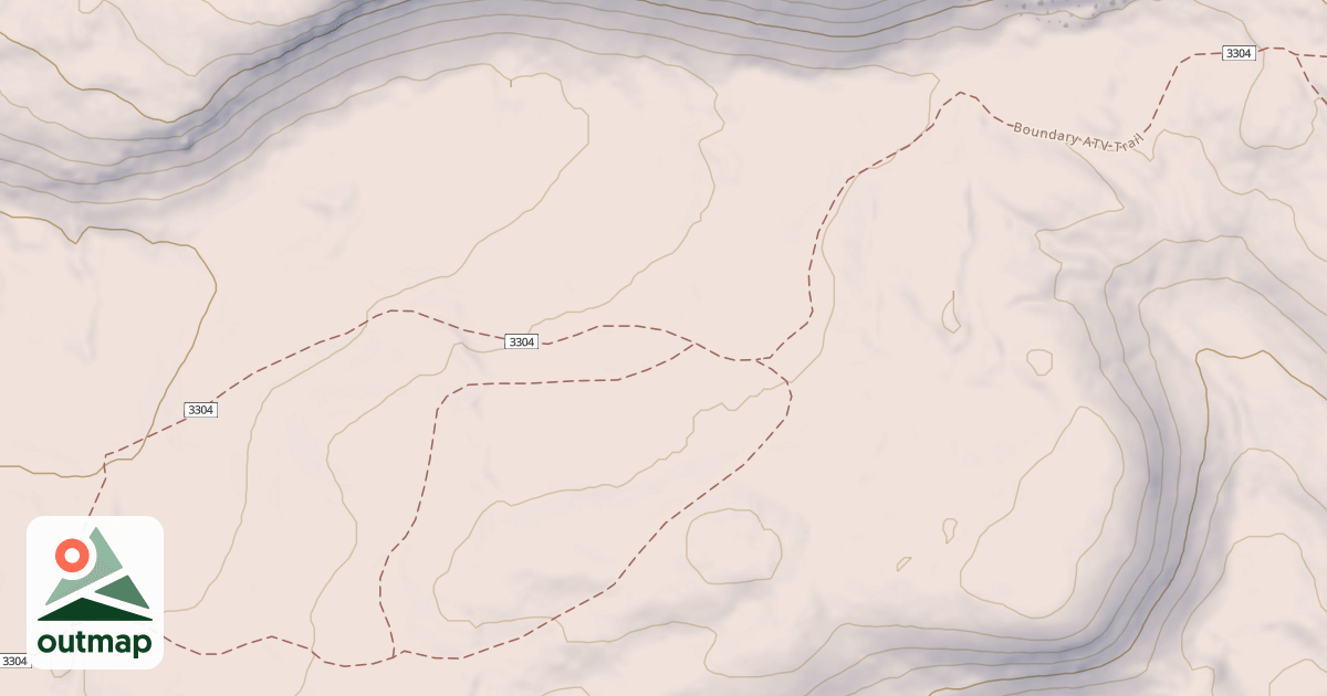 Map of BOUNDARY ATV
