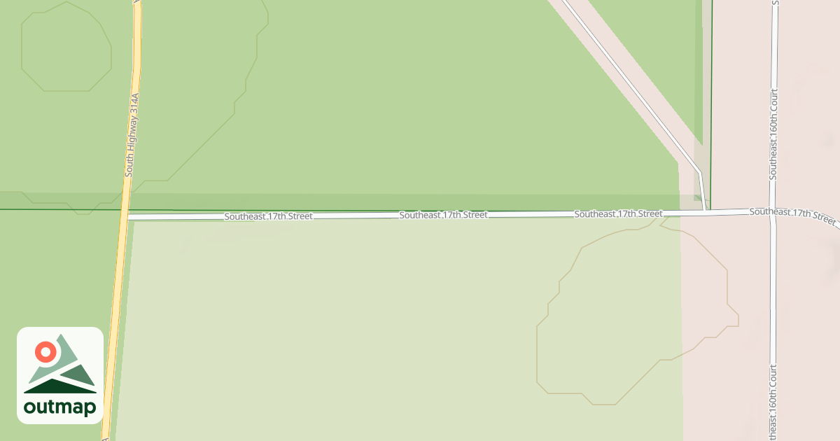 Map of NORTH LAKE