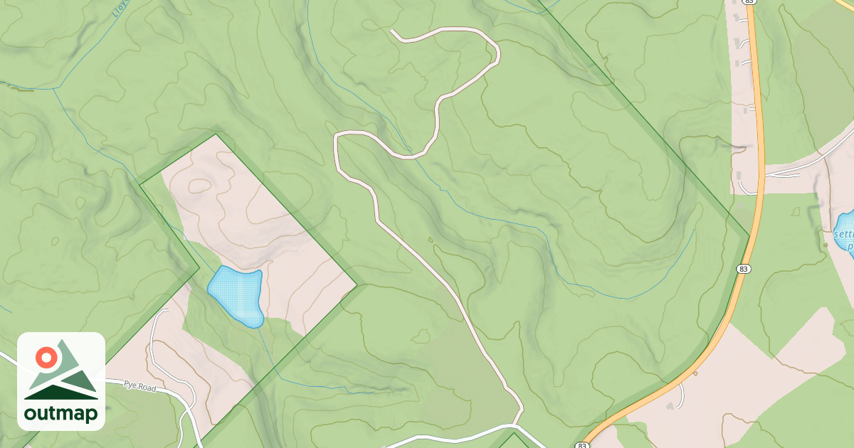 Map of HARMON PYE BR. A