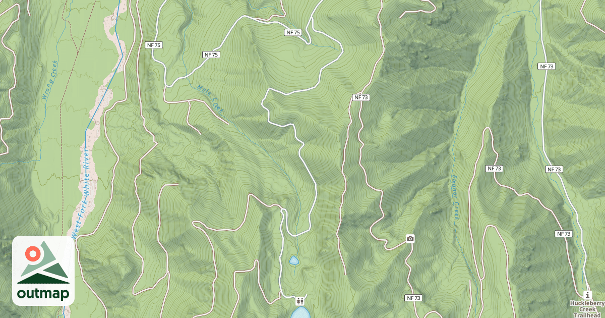 Map of LONESOME LAKE
