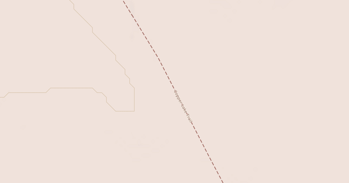 Map preview of Copper Lake Trail