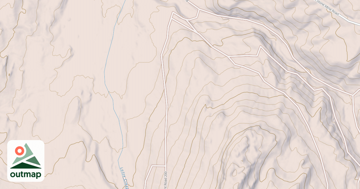 Map of LOTZE CREEK RD
