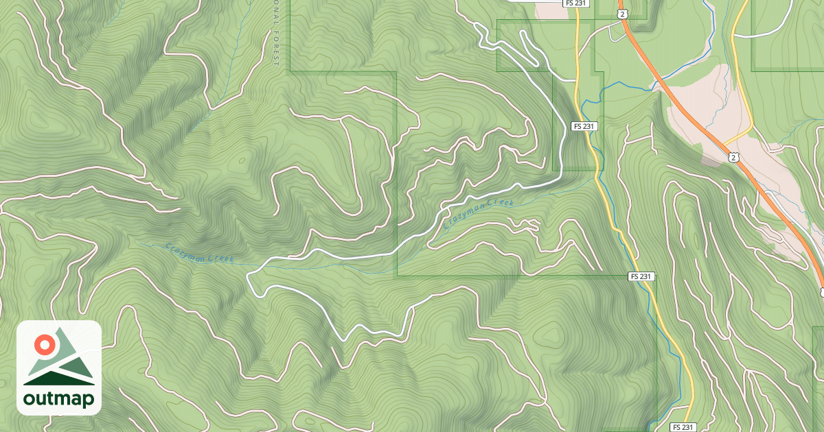 Map of CRAZYMAN