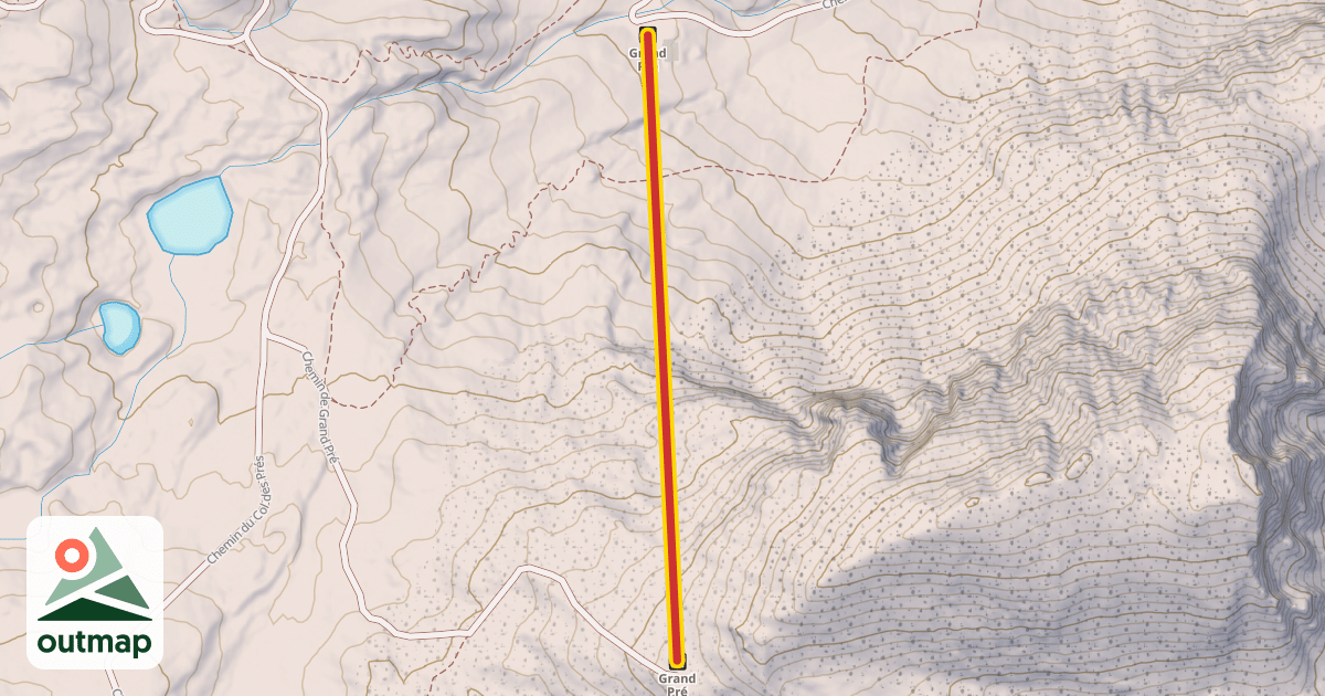 Map of Grand Pré
