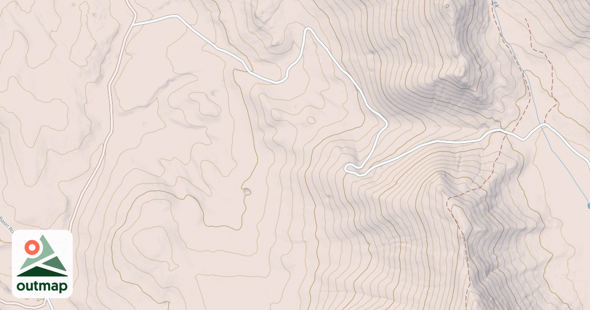 Map of EGAN BASIN