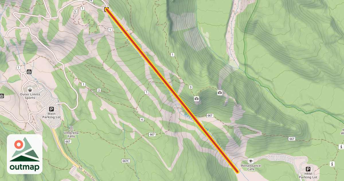 Map of Hood River Express