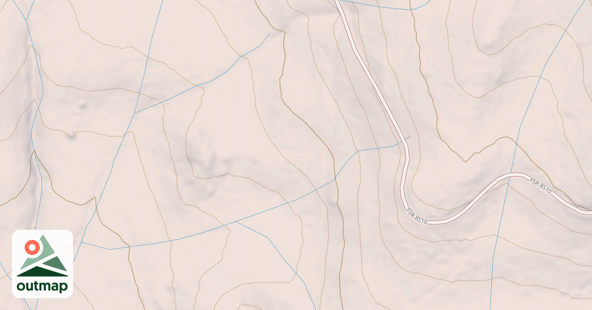 Map of BLUE BONNETT