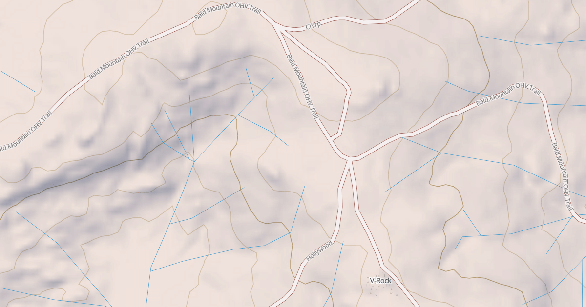 Map preview of BALD MOUNTAIN T11
