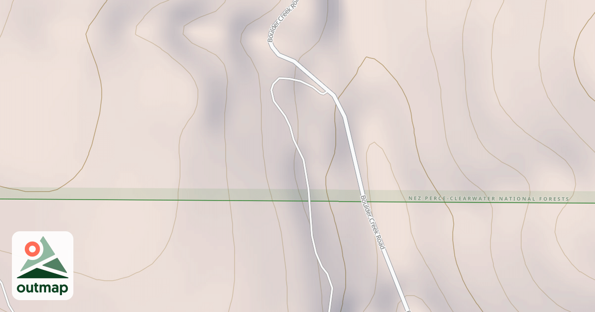 Map of JEROME CREEK C