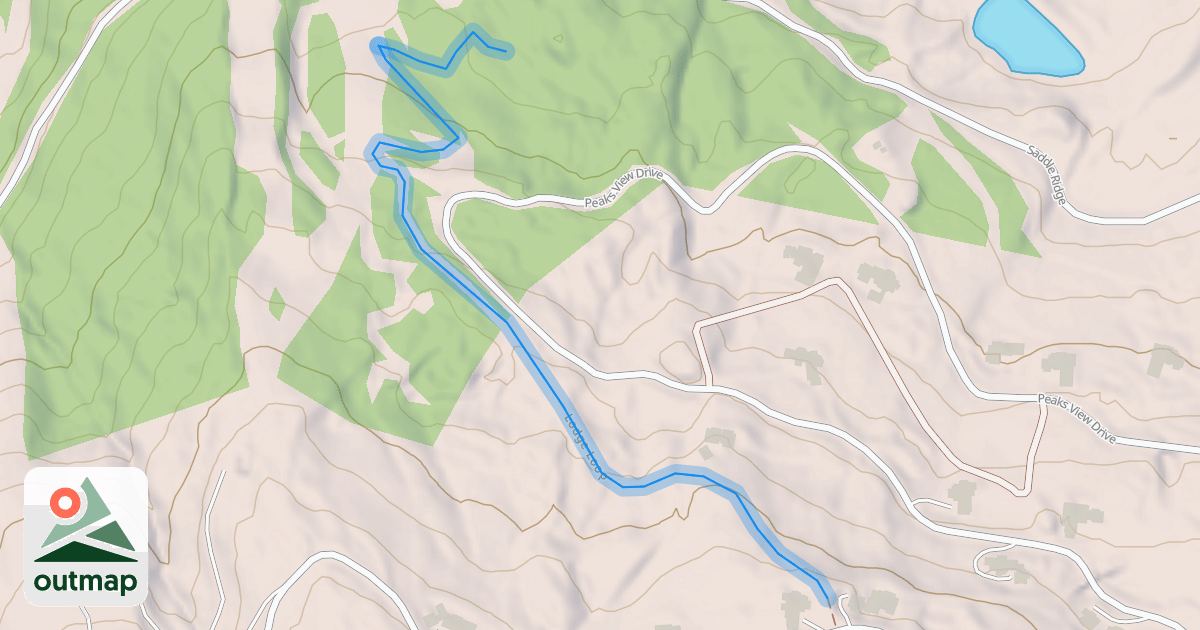 Map of Lodge Loop