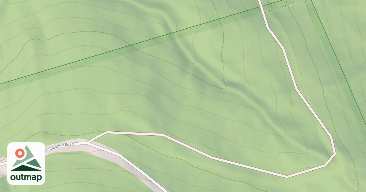 Map of USFS Motor Vehicle Use Map Roads {945ECA32-7A75-4F0C-A043-B1A6F374A954}