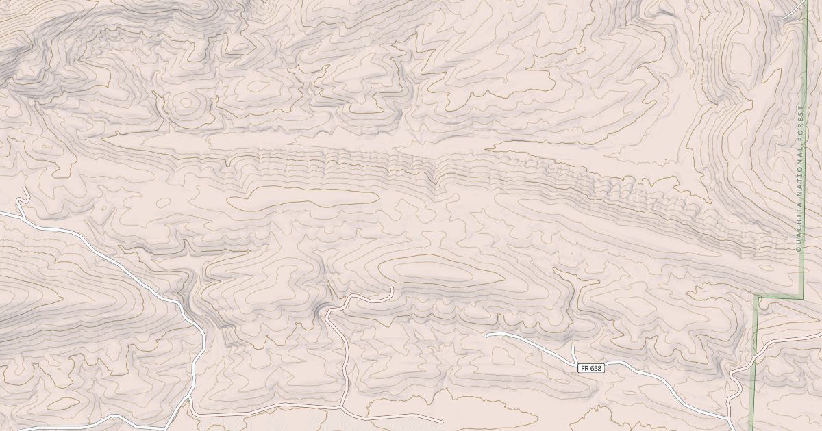 Map preview of USFS National Forest System Roads {B313D61E-9985-46DF-B6D8-8135C2CA93E2}