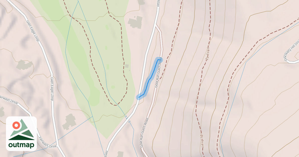 Map of Discovery Ridge Trail
