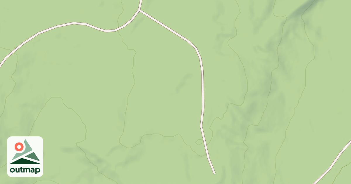 Map of BRULE LAKE SPUR A