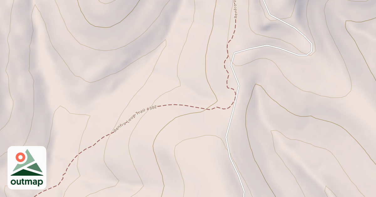 Map of Renfro Loop