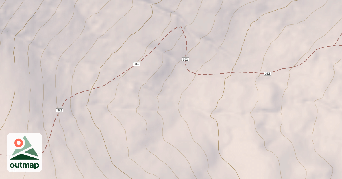 Map of CUB CREEK