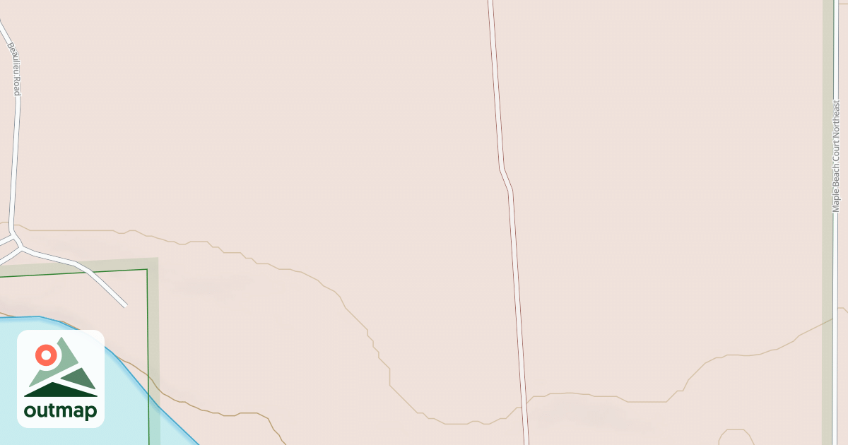 Map of FLORA LAKE