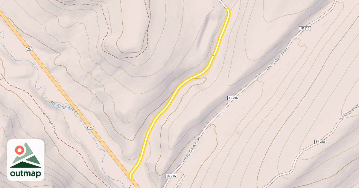 Map of Cherry Creek