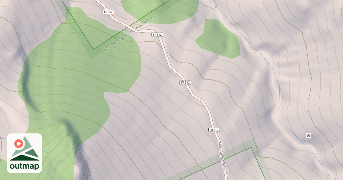 Map of FLUX CANYON