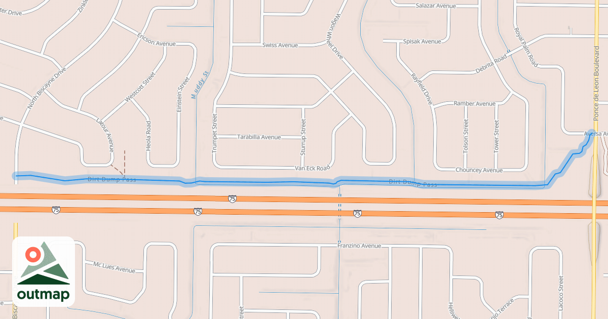 Map of Dirt Dump Pass