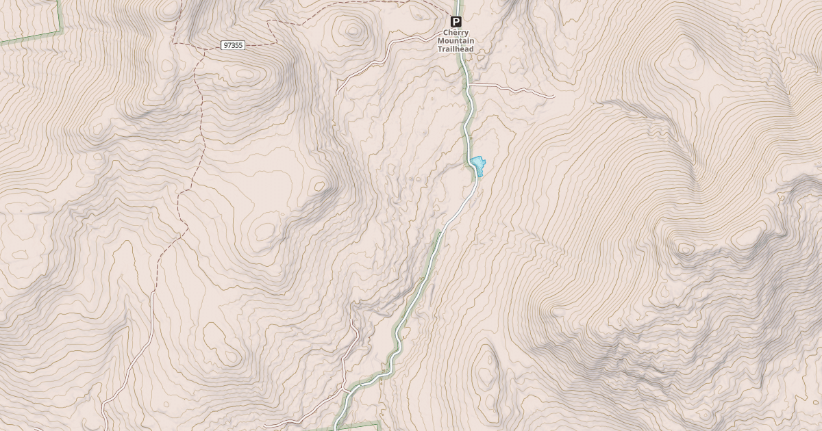 Map preview of Cherry Mtn Rd Snomo
