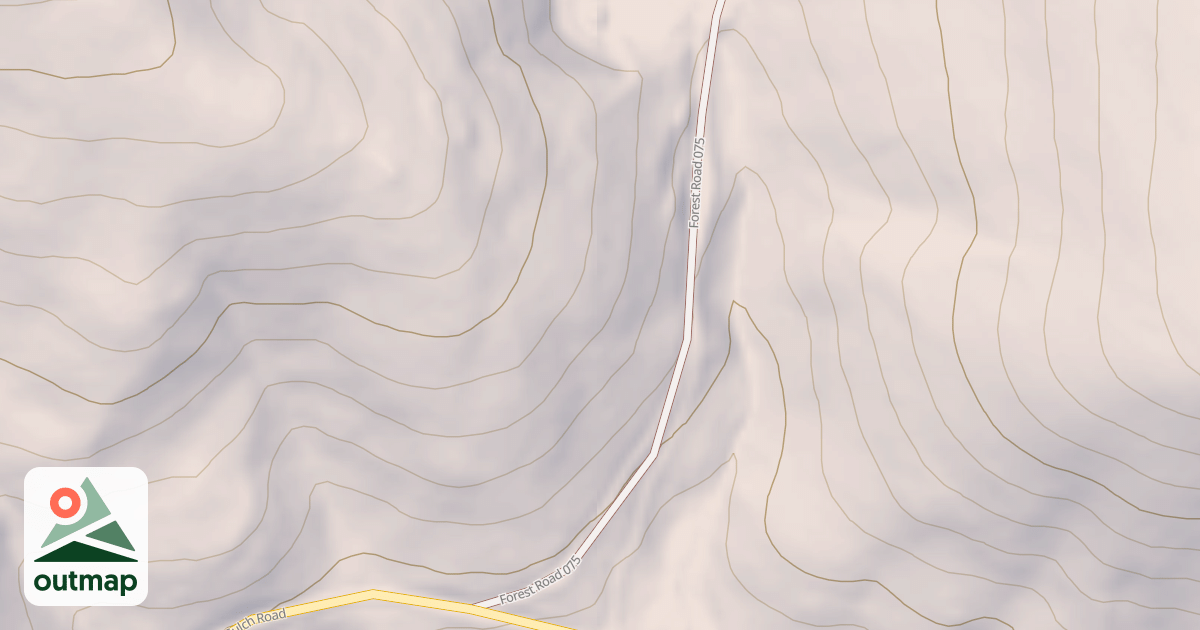Map of USFS National Forest System Roads {3E808194-B199-4EEB-A768-2FD63FF8ED57}