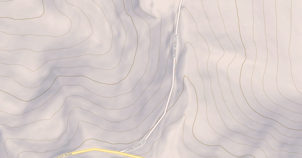 Map preview of USFS National Forest System Roads {3E808194-B199-4EEB-A768-2FD63FF8ED57}