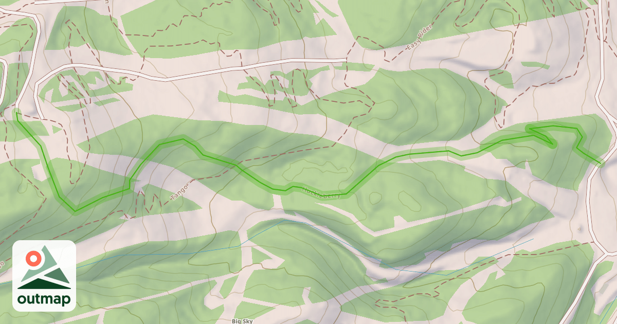 Map of Huckleberry
